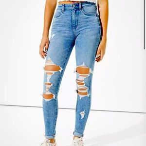 size 00 AE dream jeans
